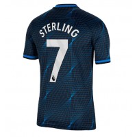 Chelsea Raheem Sterling #7 Fußballbekleidung Auswärtstrikot 2023-24 Kurzarm